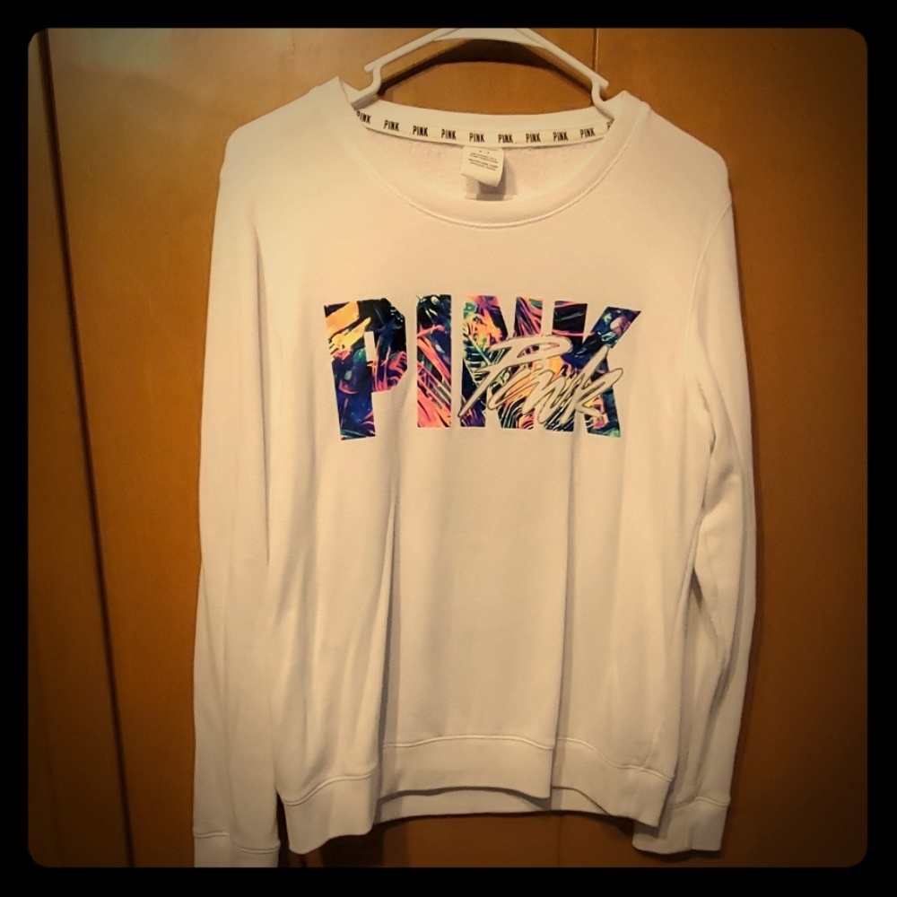 VS Pink Open back sweatshirt